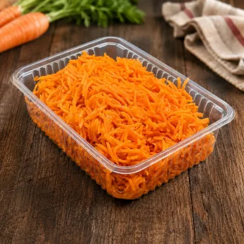 Carottes râpées maison – fraîches et croquantes
