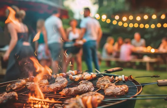 Le barbecue par Héripré